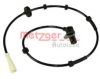 METZGER 0900367 Sensor, wheel speed